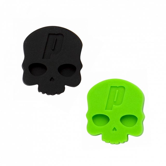 Prince Hydrogen Skull-Damp Vibration Dampener 2-Pack Green / Black